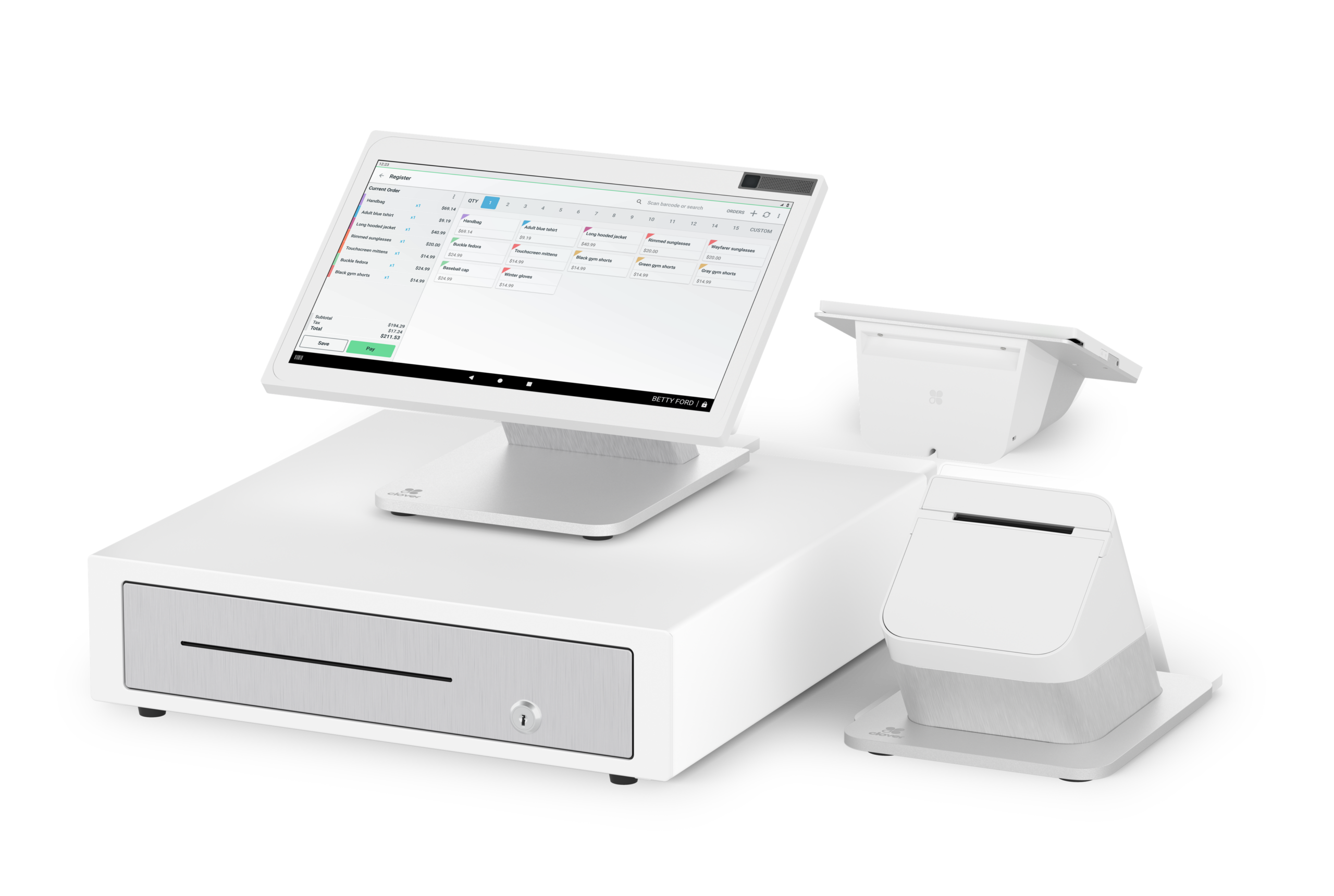 Clover Duo point of sale equipment